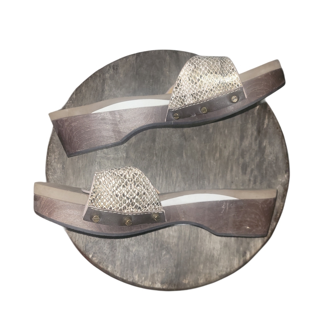 Flogg Malibu II Leather Upper Slide Sandals 8M